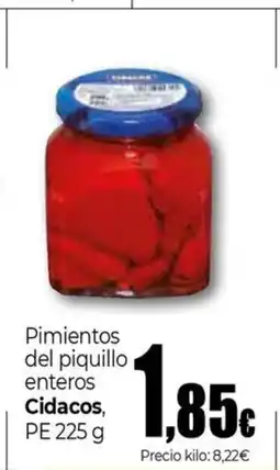 Unide Supermercados CIDACOS Pimientos del piquillo enteros oferta