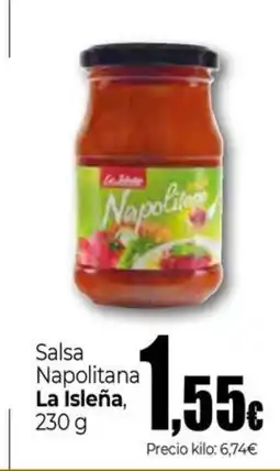 Unide Supermercados LA ISLEÑA Salsa Napolitana oferta