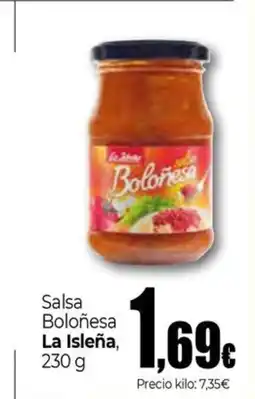 Unide Supermercados LA ISLEÑA Salsa Boloñesa oferta