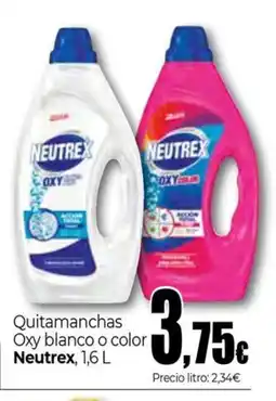 Unide Supermercados NEUTREX Quitamanchas Oxy blanco o color oferta