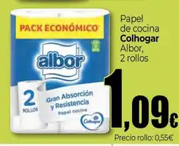 Unide Supermercados COLHOGAR Papel de cocina oferta