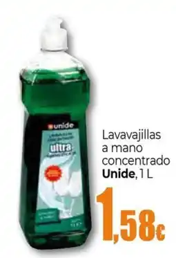 Unide Supermercados UNIDE Lavavajillas a mano concentrado oferta