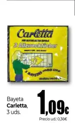 Unide Supermercados CARLETTA Bayeta oferta