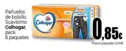 Unide Supermercados COLHOGAR Pañuelos de bolsillo Suavísimo oferta