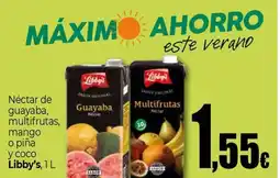 Unide Supermercados LIBBY'S Néctar de guayaba, multifrutas mango o piña oferta
