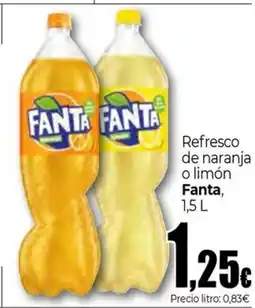 Unide Supermercados FANTA Refresco de naranja o limón oferta