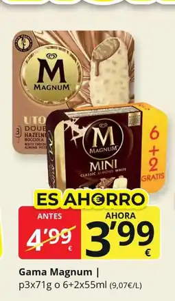 Supermercados MAS MAGNUM Gama oferta