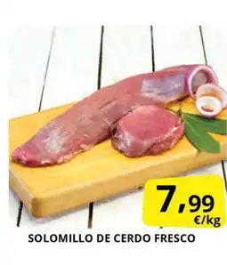 Supermercados MAS Solomillo de cerdo fresco oferta