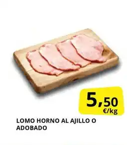 Supermercados MAS Lomo horno al ajillo o adobado oferta