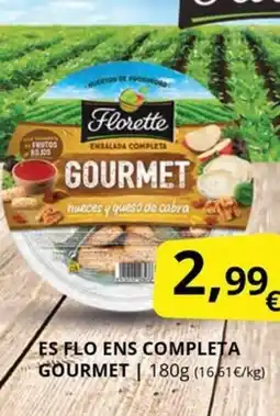 Supermercados MAS Es flo ens completa gourmet oferta
