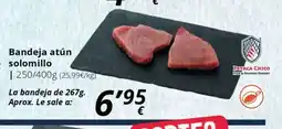 Supermercados MAS Bandeja atún solomillo oferta