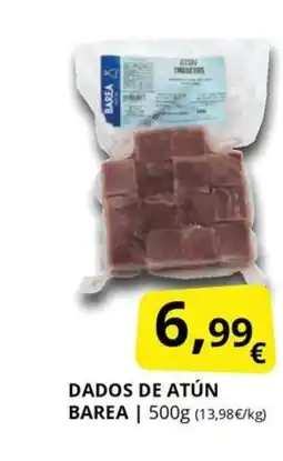 Supermercados MAS BAREA Dados de atún oferta