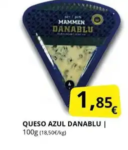 Supermercados MAS Queso azul danablu oferta
