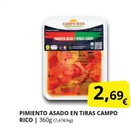 Supermercados MAS CAMPO RICO Pimiento asado en tiras oferta