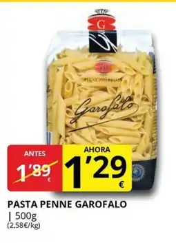 Supermercados MAS GAROFALO Pasta penne oferta