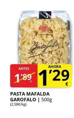 Supermercados MAS GAROFALO Pasta mafalda oferta