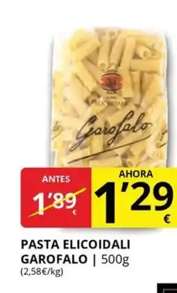 Supermercados MAS GAROFALO Pasta elicoidali oferta