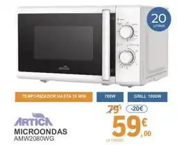 E.Leclerc ARTICA Microondas amw2080wg oferta