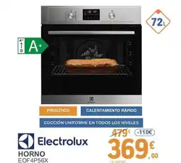 E.Leclerc ELECTROLUX Horno eof4p56x oferta