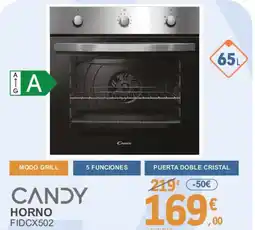 E.Leclerc CANDY Horno fidcx502 oferta