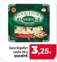 Spar Tenerife Societe - queso roquefort loncha oferta