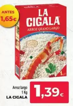 Spar La Palma La cigala - arroz largo oferta