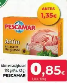 Spar La Palma Pescamar - atun en ac/ girasol oferta