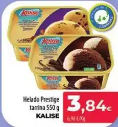 Spar La Palma Kalise - helado prestige tarrina oferta