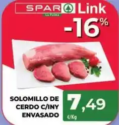 Spar La Palma Solomillo de cerdo c/ iny envasado oferta