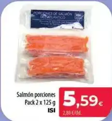 Spar La Palma Isi - salmón porciones oferta