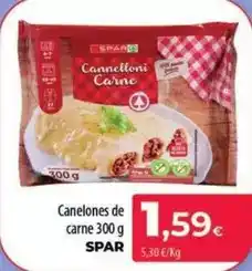 Spar La Palma Spar - canelones de carne oferta