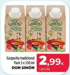 Spar La Palma Don simón - gazpacho tradicional oferta