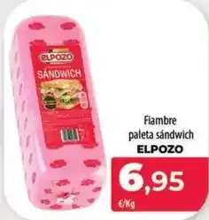 Spar La Palma Elpozo - fiambre paleta sandwich oferta