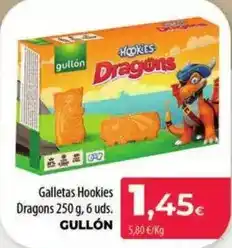 Spar La Palma Gullón - galletas hookies dragons oferta