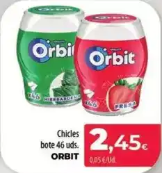 Spar La Palma Orbit - chicles bote oferta
