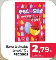 Spar La Palma Pecosos - huevos de chocolate doypack oferta