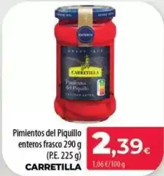 Spar La Palma Carretilla - pimientos del piquillo enteros frasco oferta