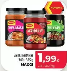 Spar La Palma Maggi - salsas asiaticas oferta