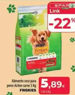 Spar La Palma Purina - alimento seco para perro active carne 3 kg oferta