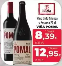 Viña pomal - vino tinto crianza o reserva