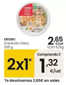 Eroski Eroski - ensalada cesar oferta