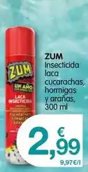 CashDiplo Zum - insecticida laca cucarachas, hormigas y aranas oferta