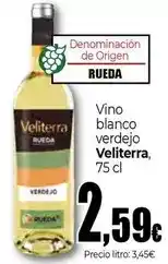 Unide Supermercados Veliterra - vino blanco verdejo oferta