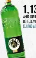 Claudio Agua con o botella oferta