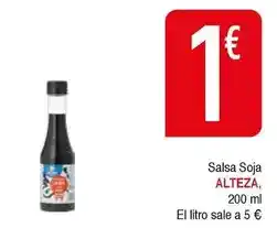 Masymas Alteza - salsa soja oferta