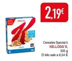 Masymas Kellogg's - cereales special k oferta