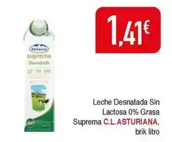 Masymas Central lechera asturiana - leche desnatada sin lactosa 0% grasa suprema oferta