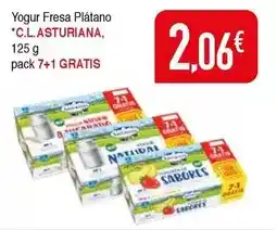 Masymas La asturiana - yogur fresa platano oferta