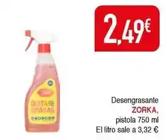 Masymas Zorka - desengrasante oferta