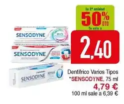 Masymas Sensodyne - dentifrico varios tipos oferta